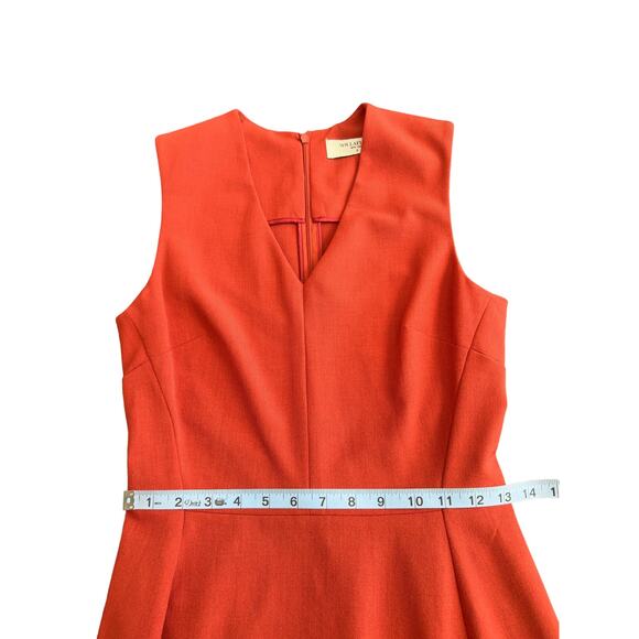 M.M. Lafleur Chili Flake Career Business Office The Annie Sheath Dress Size 4 - Picture 10 of 11